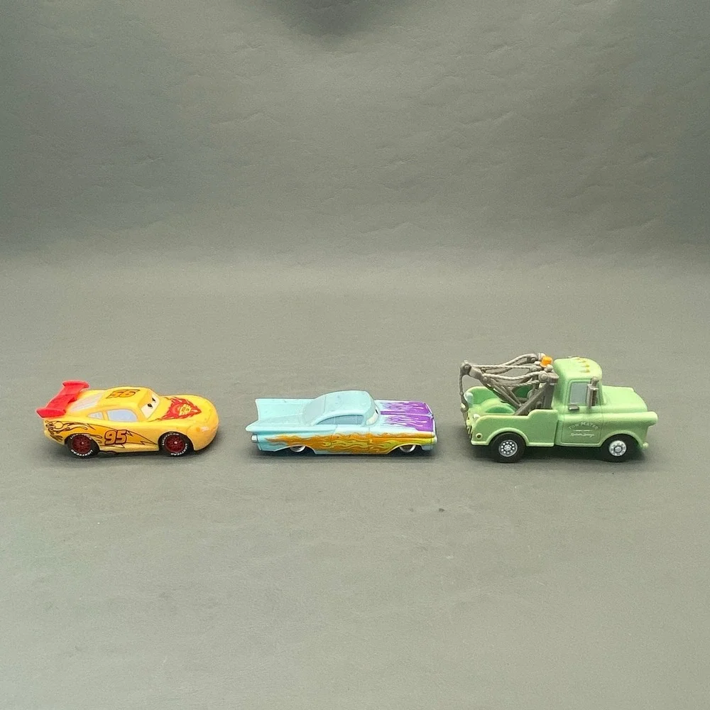 Disney Pixar Cars Color Changers Lot 3 Lightning McQueen Mater Ramone Toy